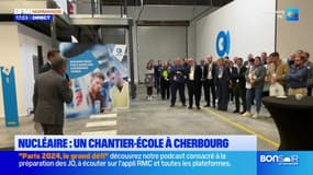Nucléaire: un chantier-école à Cherbourg