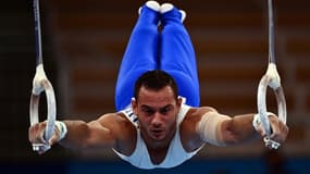 Samir Aït Saïd a échoué au pied du podium en finale aux anneaux aux Jeux de Tokyo, le 2 août 2021 