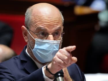 Jean-Michel Blanquer à l'Assemblée nationale le 11 janvier 2022