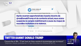 Twitter suspend définitivement le compte de Donald Trump