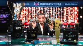 Farid Yachou, vainqueur du WPT Tournament of Champions