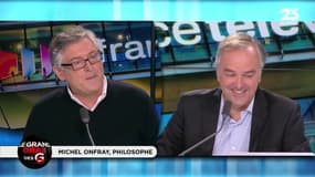 Le Grand Oral de Michel Onfray, philosophe et auteur de "Vivre une vie philosophique" - 14/09