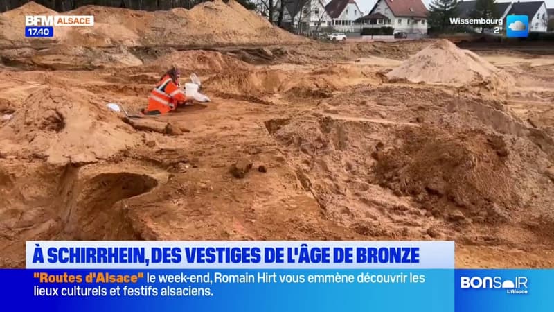 Bas-Rhin: à Schirrhein, des vestiges de l'âge de bronze