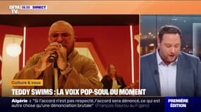 "J'ai été très mauvais pendant longtemps": Teddy Swims, la voix pop-soul à l'ascension fulgurante