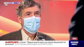 Vaccins: "Le problème, c'est que si on accepte de faire circuler le virus en même temps, des variants vont émerger" explique Eric Caumes