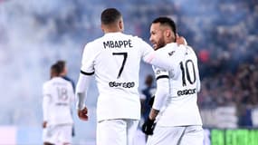 Kylian Mbappé et Neymar