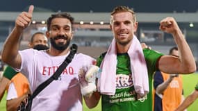 Jordan Henderson avec son club d'Al-Ettifaq en septembre 2023.