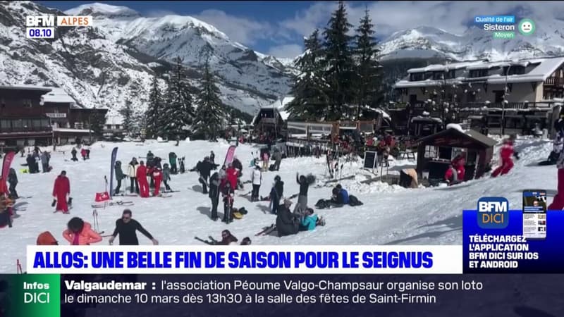 Val d'Allos: une belle fin de saison pour la station du Seignus totalement ouverte