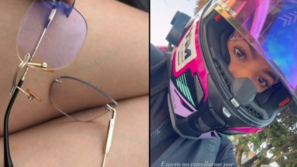 Les lunettes cassées de Sofia Quiroz en novembre 2025 Les lunettes cassées de Sofia Quiroz en novembre 2025