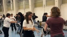 Un cours de self-défense à Gap.