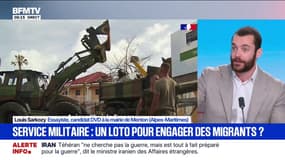  "L'armée est un vecteur d'assimilation": Louis Sarkozy propose d'obliger "10% des nouveaux migrants légaux" à participer au nouveau service militaire