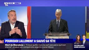 L'édito de Matthieu Croissandeau: Pourquoi Lallement a sauvé sa tête ? - 26/11