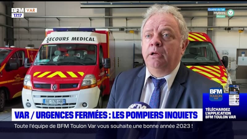 Var: les temps de parcours des pompiers allongés avec la fermeture des urgences