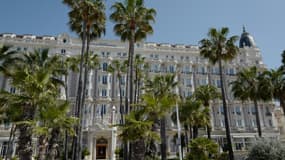 L'hôtel Carlton, à Cannes, le 27 avril 2020.