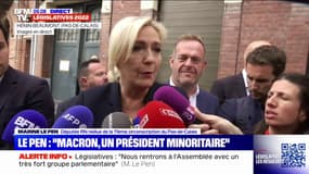 Marine Le Pen: "Nous demanderons une vice-présidence de l'Assemblée nationale et la présidence de la Commission des finances"