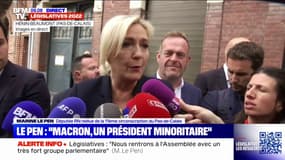 Marine Le Pen: "Nous demanderons une vice-présidence de l'Assemblée nationale et la présidence de la Commission des finances"
