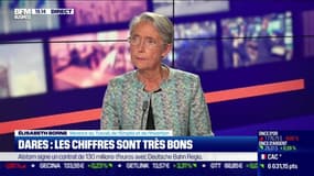 Élisabeth Borne (Ministère du Travail, de l'Emploi et de l'Insertion) : Les très bons chiffres de la Dares - 24/06
