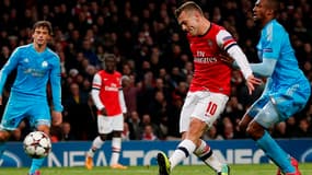 Jack Wilshere a inscrit les deux buts du succès d'Arsenal