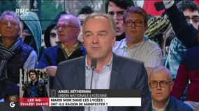 "S'il y a des victimes, vous serez responsable": le coup de gueule d'Olivier Truchot contre le "mardi noir" des lycéens
