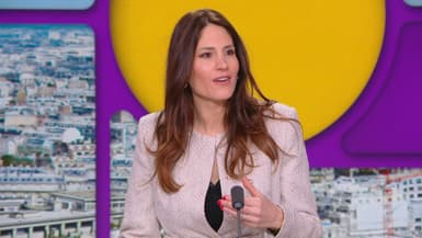 Vanessa Douillet sur le plateau de BFMTV le 11 mars 2025.