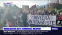 Côte d'Azur: une mobilisation anti-Zemmour à Menton