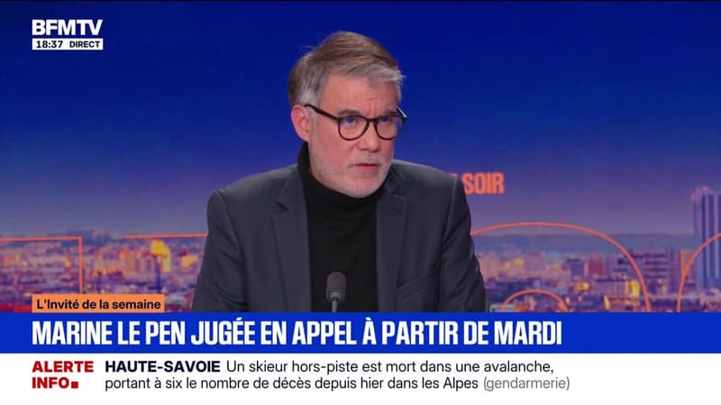 Procès en appel de Marine Le Pen: Olivier Faure (PS), "souhaite que la justice fasse son travail"