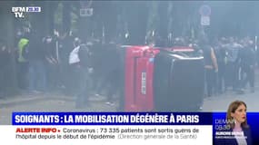 Retour sur la manifestation des soignants qui a dégénéré à Paris 