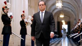 François Hollande le 16 novembre 2015 à Versailles