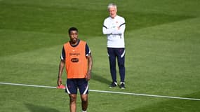 Didier Deschamps et Presnel Kimpembe