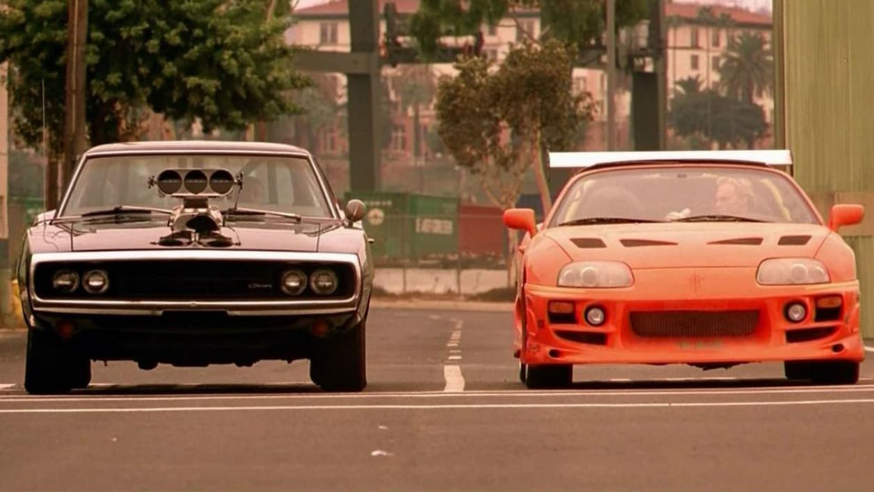 La Dodge Charger de Dom vs la Toyota Supra de Brian O'Conner La Dodge Charger de Dom vs la Toyota Supra de Brian O'Conner