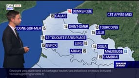 Météo Nord-Pas-de-Calais: de la pluie ce lundi, jusqu'à 16°C à Dunkerque