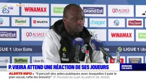 RC Strasbourg: Patrick Vieira attend une réaction de ses joueurs face à Toulouse dimanche