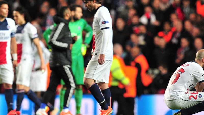 Les joueurs du PSG