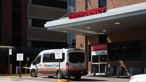 Le centre hospitalier UPMC Hamot Surgery, à Erie en Pennsylvanie, où est soigné Salman Rushdie, dimanche 14 août 2022