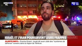 "Tout tremblait, il y a avait de la fumée et de la poussière": Israël et l'Iran poursuivent leurs frappes