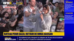 Bateau pour Gaza: le retour de Rima Hassan à Paris