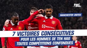 Manchester United : Une série de 7 victoires consécutives toutes compétitions confondues