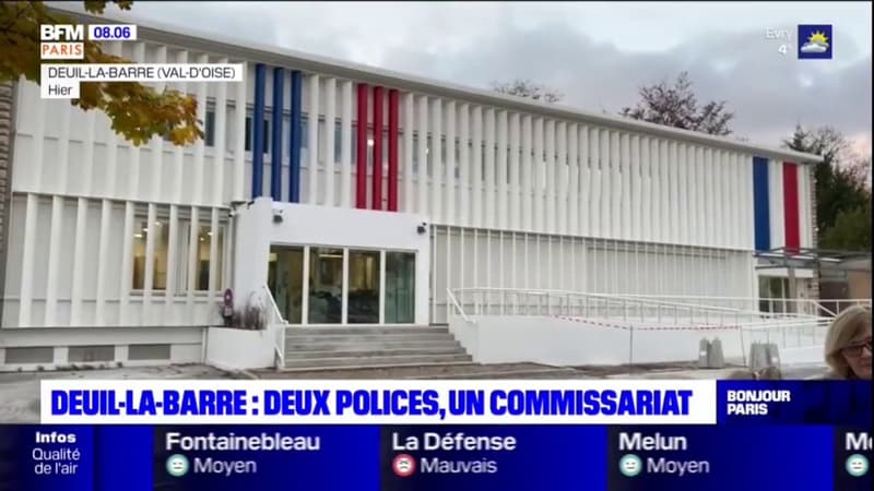 Deuil-la-Barre: un commissariat regroupe la police nationale et municipale