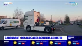 Nord: blocage des transporteurs routiers ce lundi matin