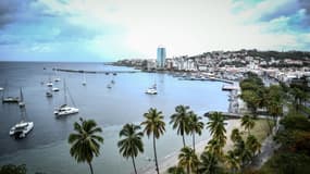 La baie de Fort-de-France, le 15 juin 2022 en Martinique