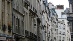 La rue de Sévigné, dans le 3ème arrondissement