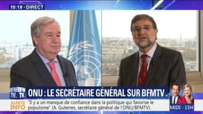 L'intégralité de l'entretien exclusif du secrétaire général de l'ONU à BFMTV