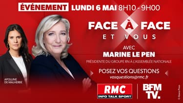 Marine Le Pen sur RMC-BFMTV le 6 mai 2024