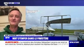 Tempête Ciarán: "On n'avait pas connu un tel phénomène à Porspoder", témoigne l'adjoint au maire de la commune finistérienne, Gaël Hamayon