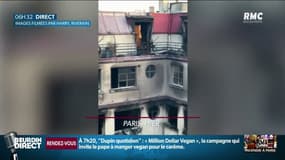Incendie à Paris: "J'entends dans ma tête les cris, je revois les gens aux fenêtres" confie Harry, un voisin