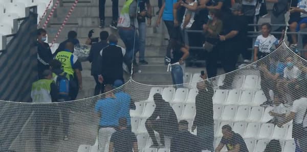 Pablo Longoria monte en tribunes à la rencontre des supporters