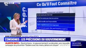 Restrictions: le gouvernement va dévoiler une nouvelle campagne de prévention "Dedans avec les miens, dehors en citoyen"