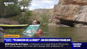 L'image du jour : "Plongeon de la mort", un recordman français - 10/10