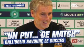 St-Étienne 1-0 Auxerre: "Un put.. de match" coach Dall'Oglio savoure la victoire