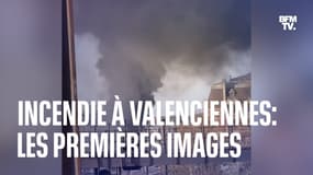 Un impressionnant incendie à la gare de Valenciennes fait un mort et plusieurs blessés